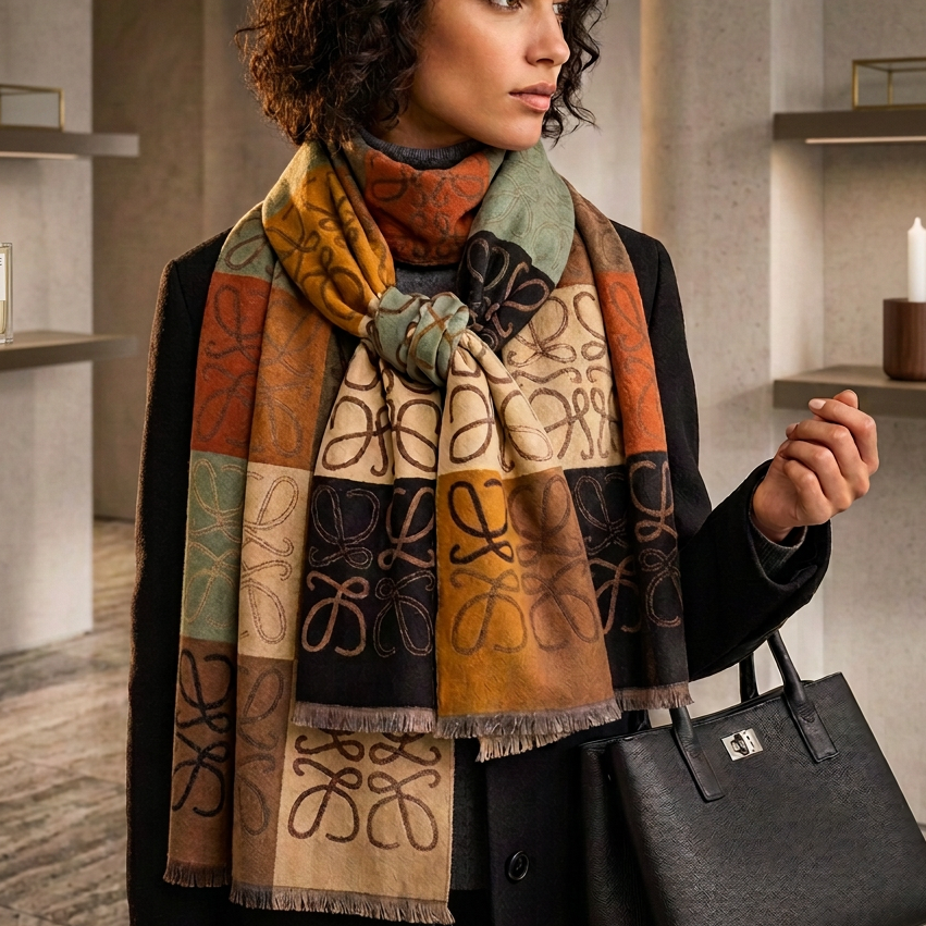 Loewe heritage scarf