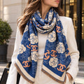 CHANEL écharpe en laine