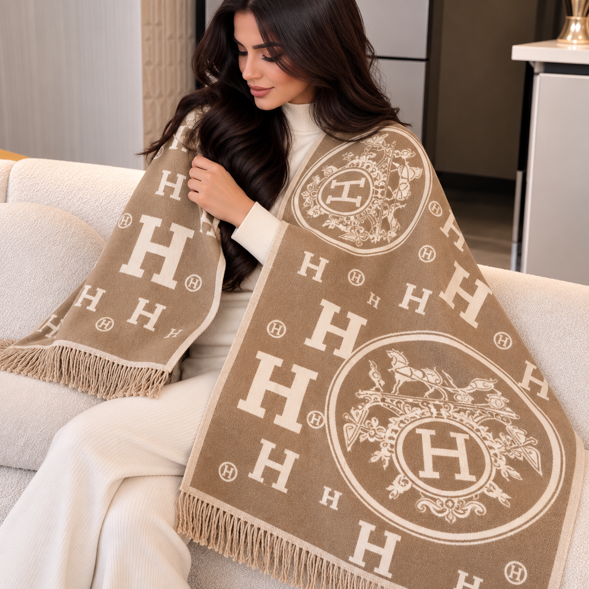 Hermès heritage scarf